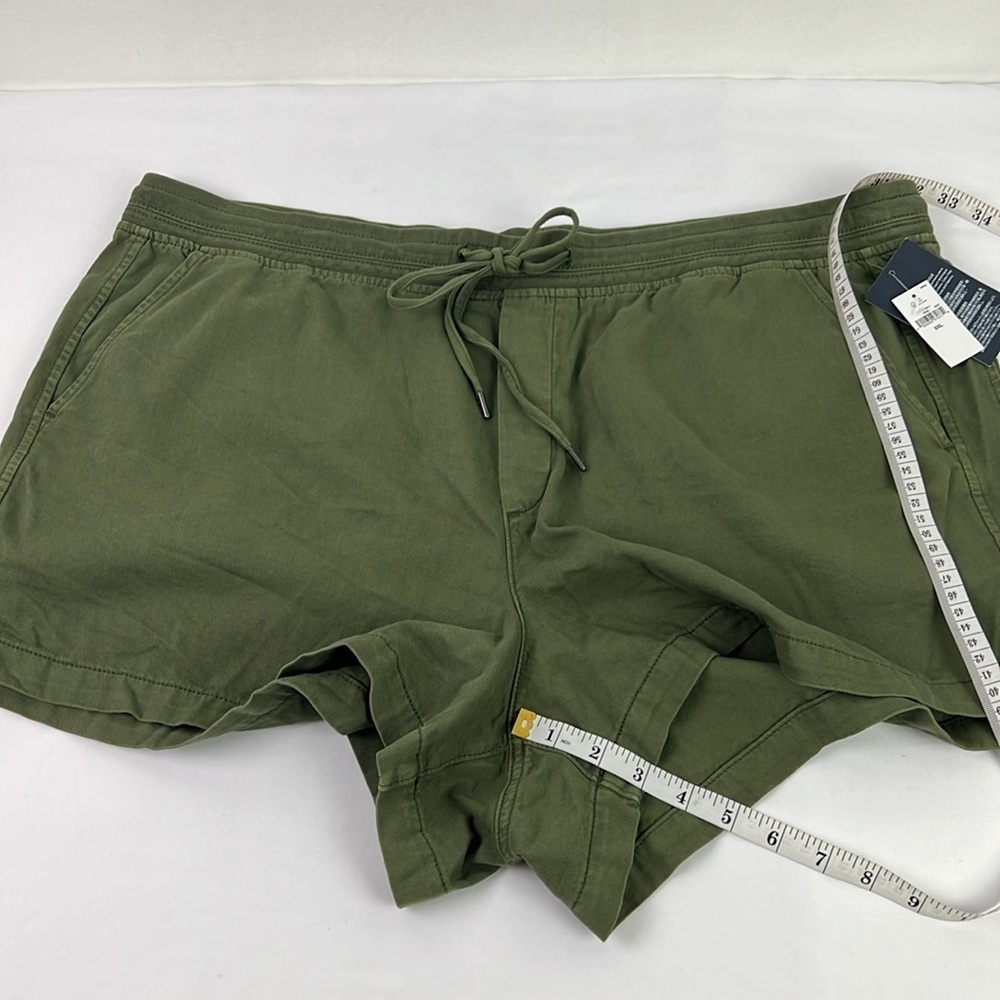 Gap New Women’s XXL Pockets Pull-on Drawstring Tie Waistband Green Short - Picture 7 of 7